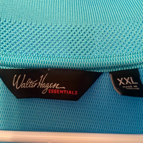 Walter Hagen Teal Polo Shirt - Picture 2 of 6